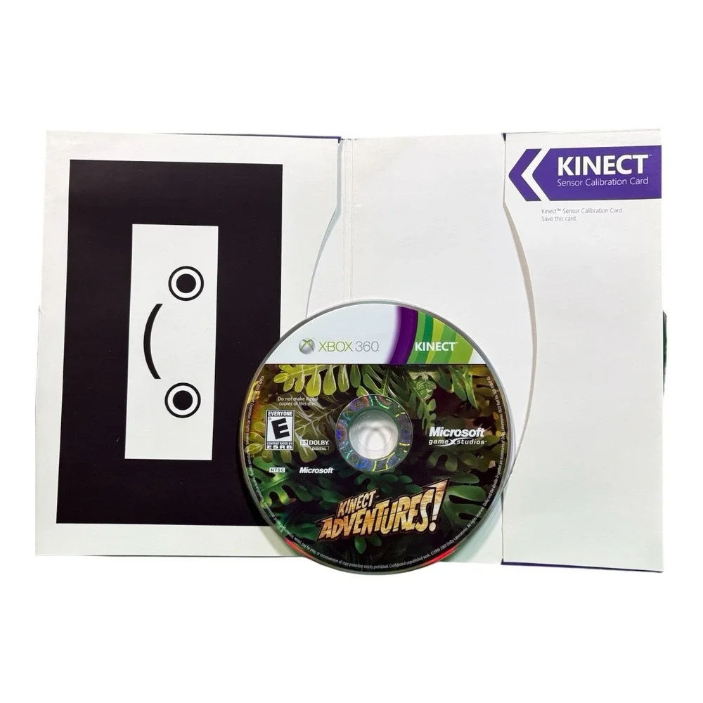 Kinect Adventures (Microsoft Xbox 360, 2010) CIB Complete